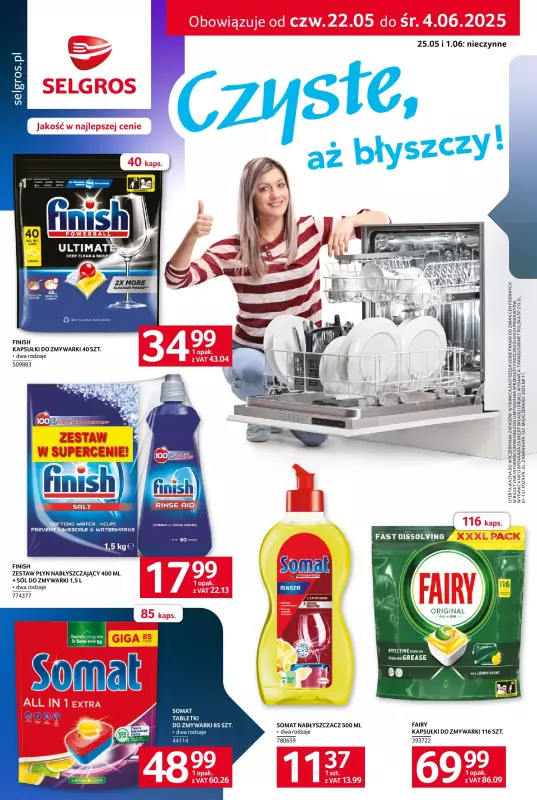 Selgros - gazetka promocyjna Katalog Sprzątanie od czwartku 22.05 do środy 04.06 - strona 20