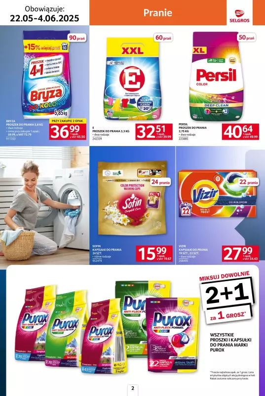Selgros - gazetka promocyjna Katalog Sprzątanie od czwartku 22.05 do środy 04.06 - strona 2