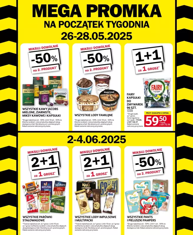 Selgros - gazetka promocyjna Mega promka! od poniedziałku 26.05 do środy 04.06
