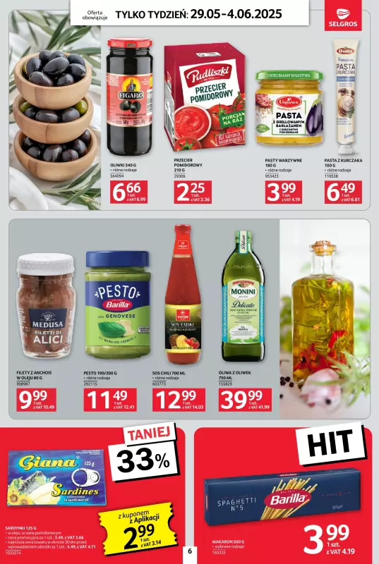 Selgros - gazetka promocyjna Jeszcze więcej super promocji! od czwartku 29.05 do środy 04.06 - strona 6