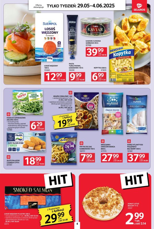 Selgros - gazetka promocyjna Jeszcze więcej super promocji! od czwartku 29.05 do środy 04.06 - strona 4