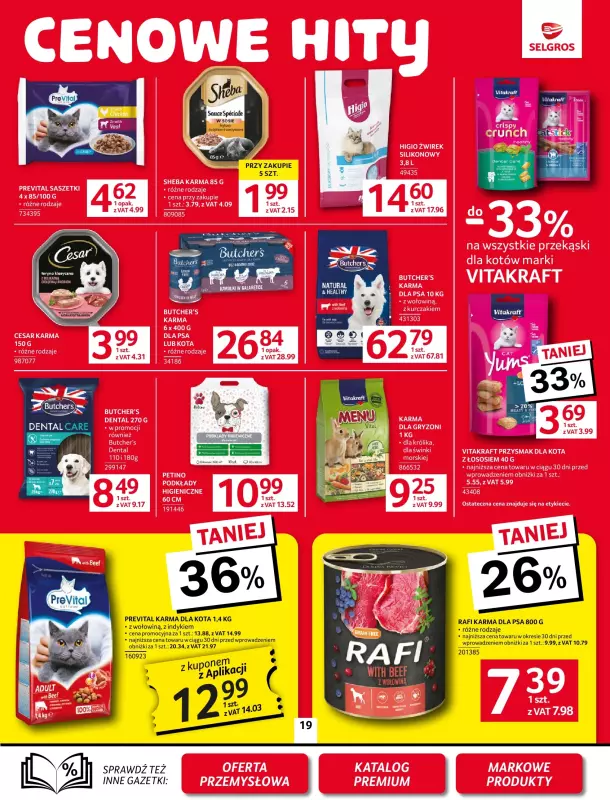 Selgros - gazetka promocyjna Oferta spożywcza od czwartku 05.06 do wtorku 17.06 - strona 19