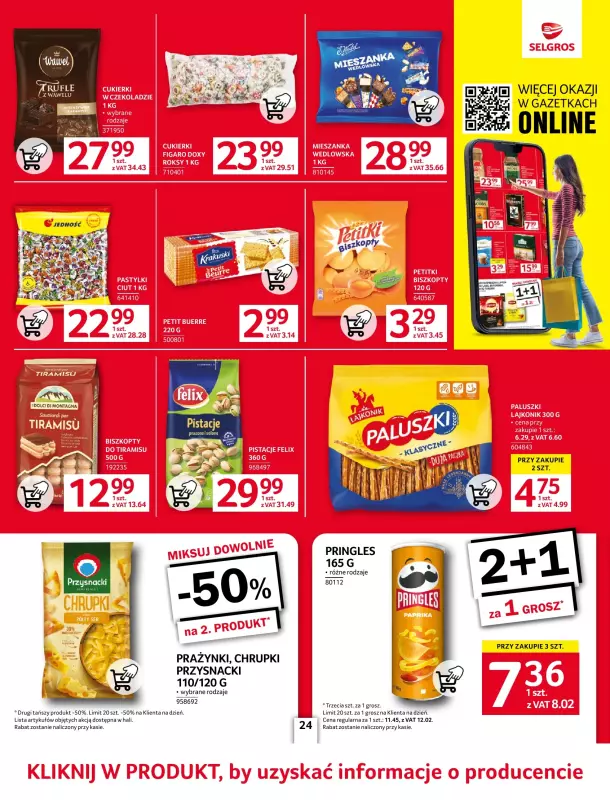 Selgros - gazetka promocyjna Oferta spożywcza od czwartku 05.06 do wtorku 17.06 - strona 24