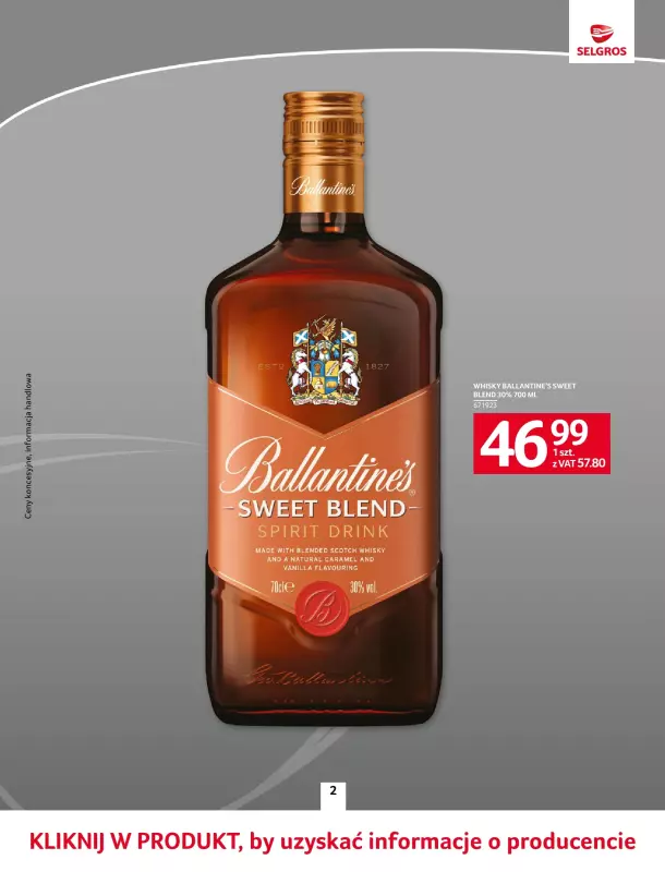 Selgros - gazetka promocyjna Oferta spożywcza od czwartku 05.06 do wtorku 17.06 - strona 42