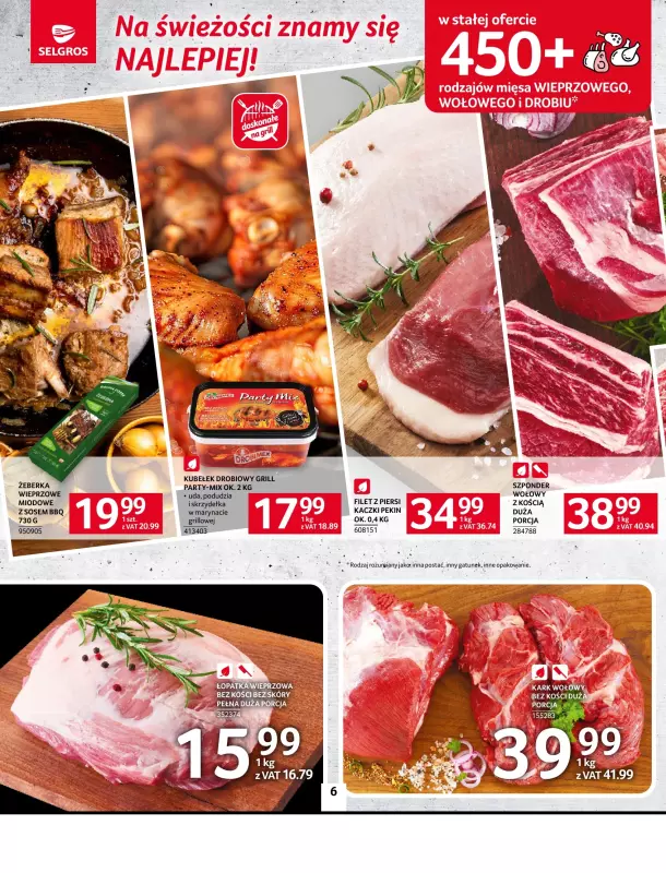 Selgros - gazetka promocyjna Oferta spożywcza od czwartku 05.06 do wtorku 17.06 - strona 6