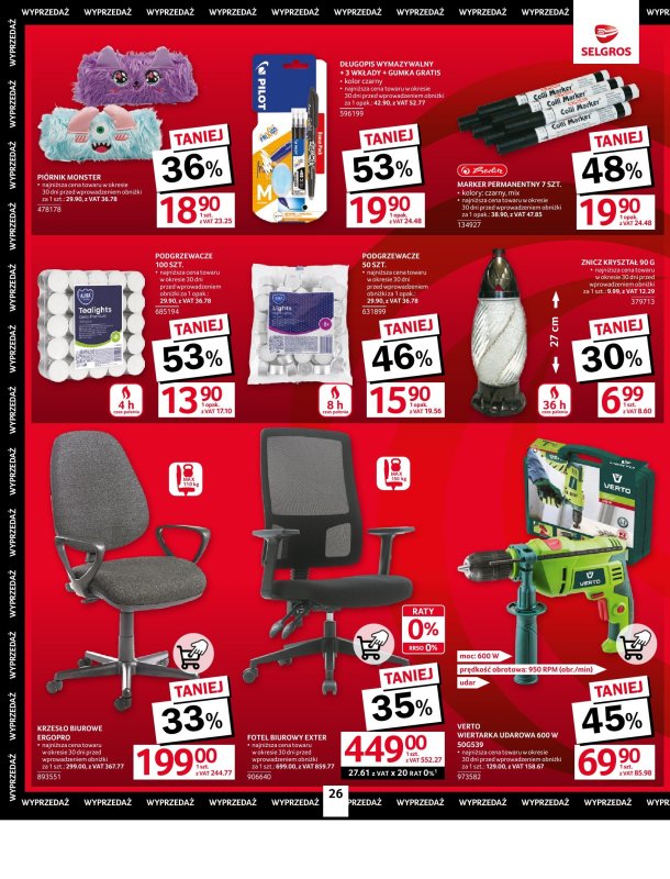 Selgros - gazetka promocyjna Oferta przemysłowa od czwartku 05.06 do wtorku 17.06 - strona 28