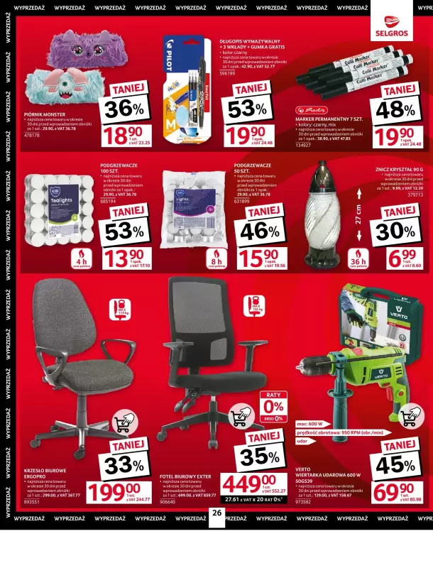 Selgros - gazetka promocyjna Oferta przemysłowa od czwartku 05.06 do wtorku 17.06 - strona 28