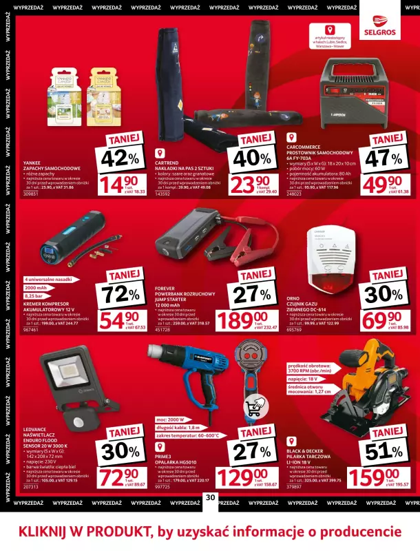 Selgros - gazetka promocyjna Oferta przemysłowa od czwartku 05.06 do wtorku 17.06 - strona 32