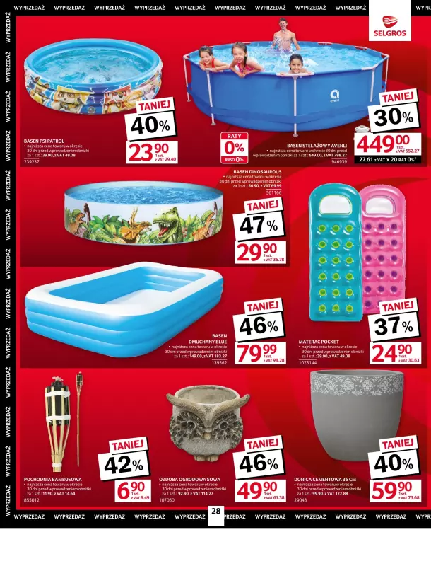 Selgros - gazetka promocyjna Oferta przemysłowa od czwartku 05.06 do wtorku 17.06 - strona 30