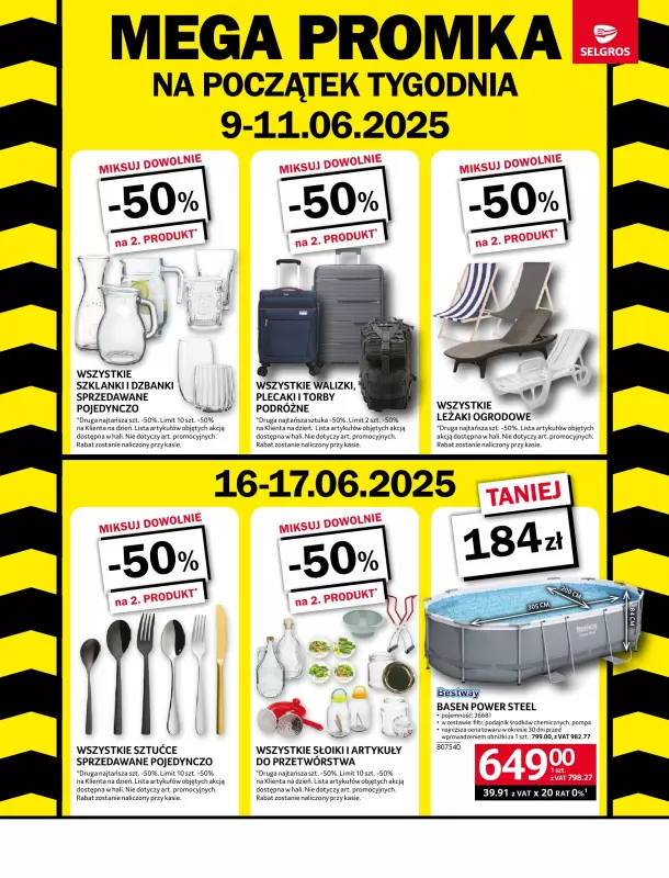 Selgros - gazetka promocyjna Oferta przemysłowa od czwartku 05.06 do wtorku 17.06 - strona 36