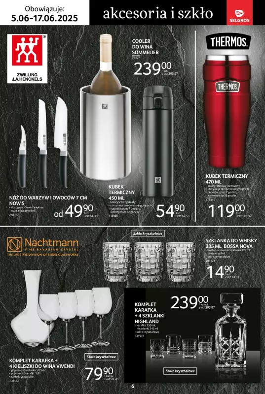Selgros - gazetka promocyjna Katalog Premium od czwartku 05.06 do wtorku 17.06 - strona 6