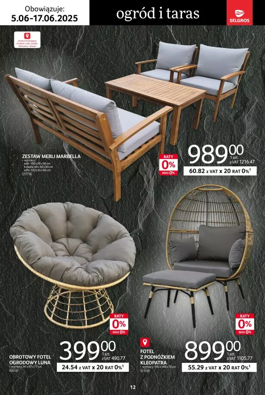 Selgros - gazetka promocyjna Katalog Premium od czwartku 05.06 do wtorku 17.06 - strona 12