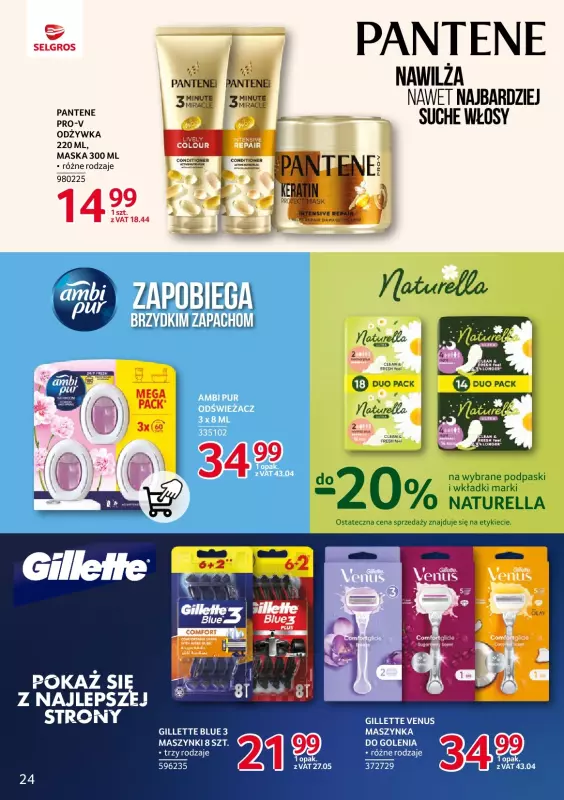 Selgros - gazetka promocyjna Katalog Markowe Produkty od czwartku 05.06 do wtorku 17.06 - strona 24