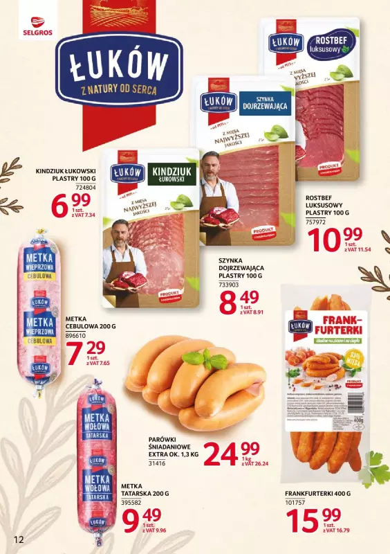 Selgros - gazetka promocyjna Katalog Markowe Produkty od czwartku 05.06 do wtorku 17.06 - strona 12
