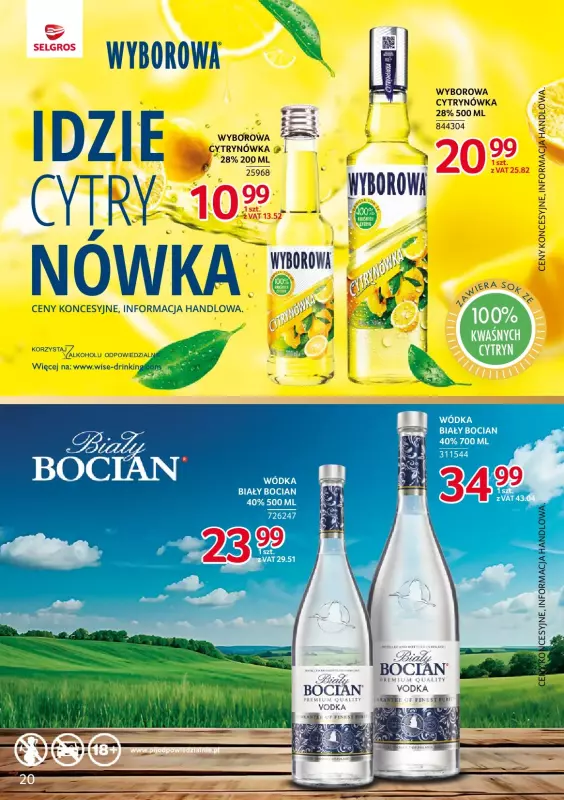 Selgros - gazetka promocyjna Katalog Markowe Produkty od czwartku 05.06 do wtorku 17.06 - strona 20