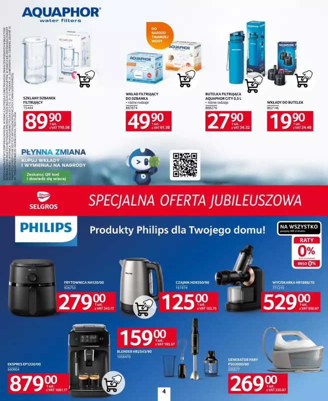 Selgros - gazetka promocyjna Specjalna oferta jubileuszowa od czwartku 05.06 do wtorku 17.06 - strona 4