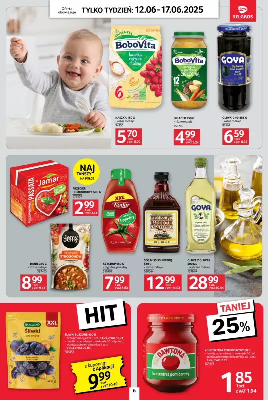 Selgros - gazetka promocyjna Jeszcze więcej super promocji! od czwartku 12.06 do wtorku 17.06 - strona 6