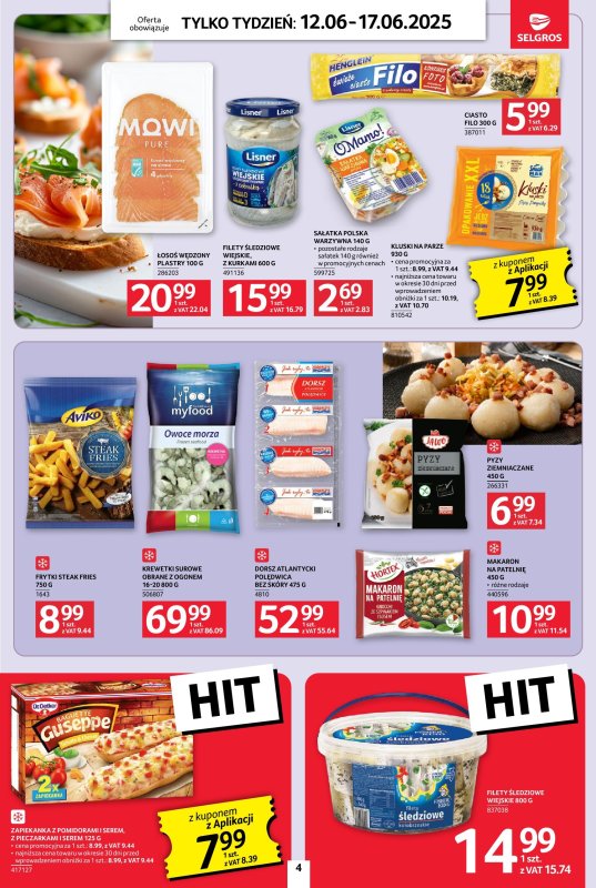 Selgros - gazetka promocyjna Jeszcze więcej super promocji! od czwartku 12.06 do wtorku 17.06 - strona 4