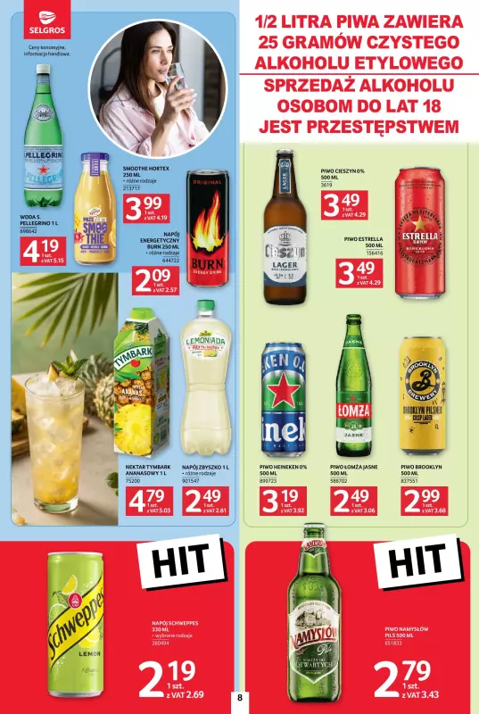 Selgros - gazetka promocyjna Jeszcze więcej super promocji! od czwartku 12.06 do wtorku 17.06 - strona 8