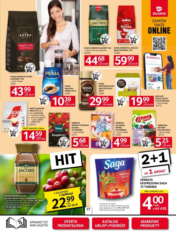 Selgros - gazetka promocyjna Oferta spożywcza od środy 18.06 do środy 02.07 - strona 17
