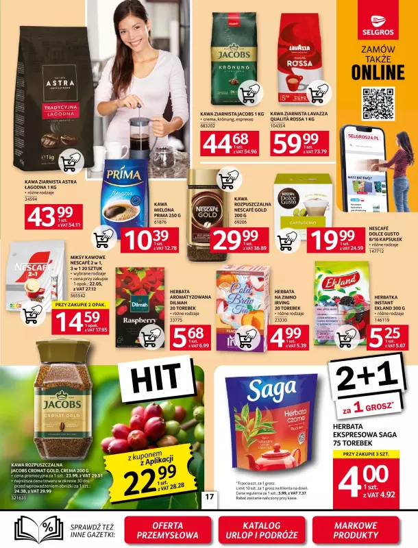 Selgros - gazetka promocyjna Oferta spożywcza od środy 18.06 do środy 02.07 - strona 17