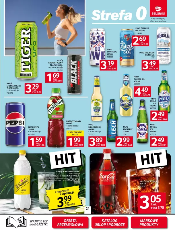 Selgros - gazetka promocyjna Oferta spożywcza od środy 18.06 do środy 02.07 - strona 21
