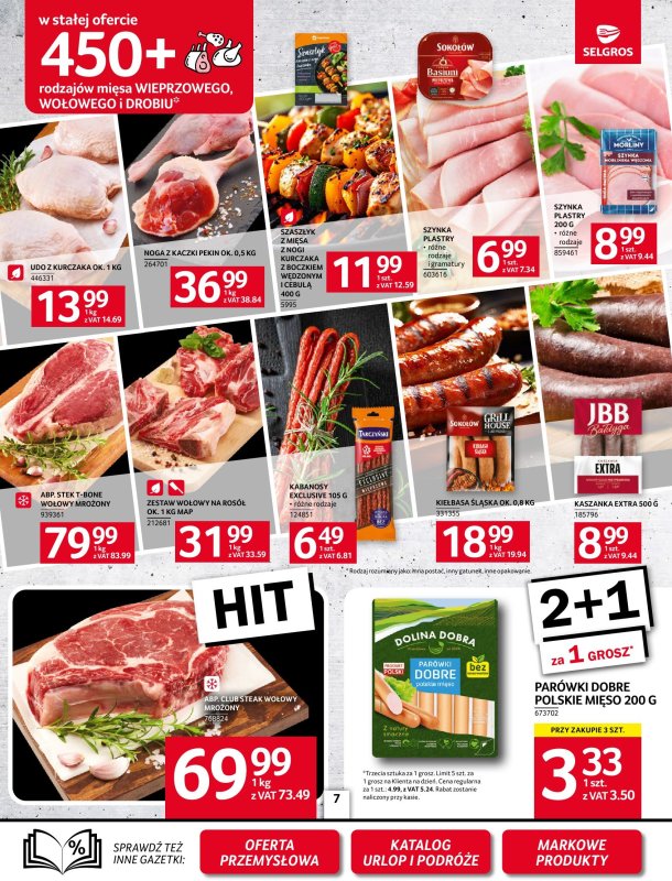 Selgros - gazetka promocyjna Oferta spożywcza od środy 18.06 do środy 02.07 - strona 7
