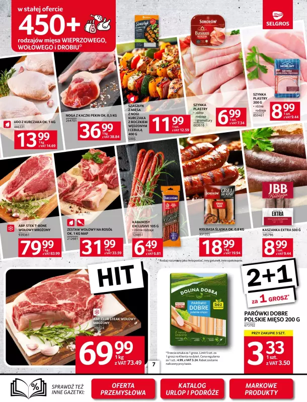 Selgros - gazetka promocyjna Oferta spożywcza od środy 18.06 do środy 02.07 - strona 7