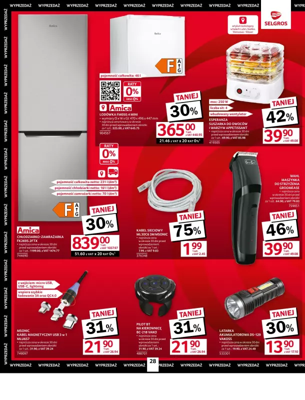 Selgros - gazetka promocyjna Oferta przemysłowa od środy 18.06 do środy 02.07 - strona 30