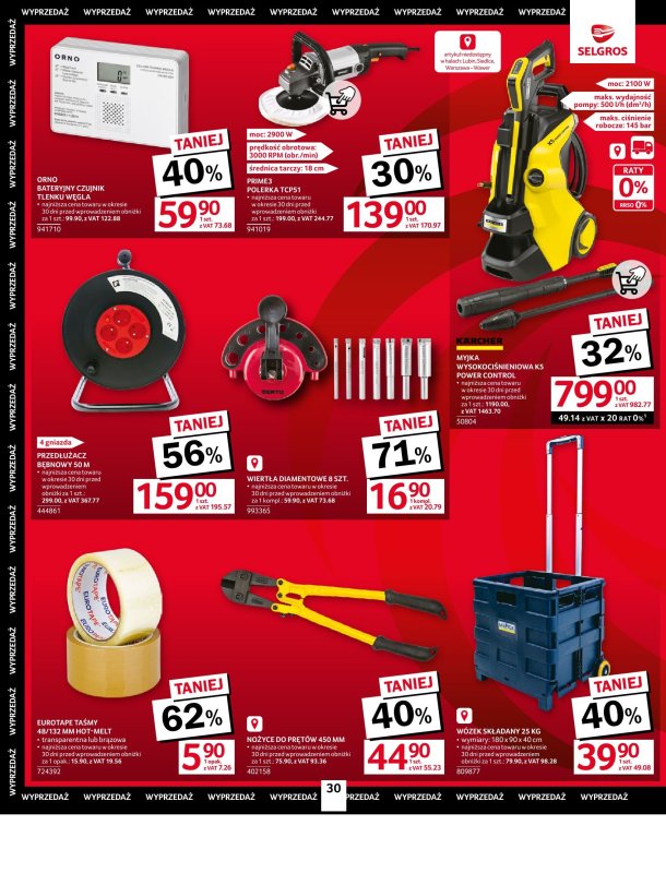 Selgros - gazetka promocyjna Oferta przemysłowa od środy 18.06 do środy 02.07 - strona 32