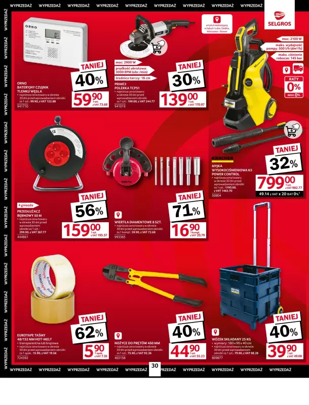 Selgros - gazetka promocyjna Oferta przemysłowa od środy 18.06 do środy 02.07 - strona 32