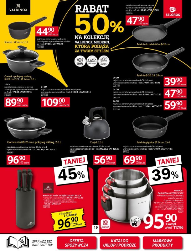 Selgros - gazetka promocyjna Oferta przemysłowa od środy 18.06 do środy 02.07 - strona 21