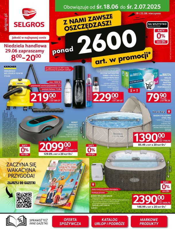 Selgros - gazetka promocyjna Oferta przemysłowa od środy 18.06 do środy 02.07
