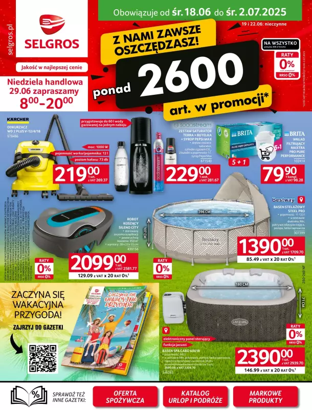 Selgros - gazetka promocyjna Oferta przemysłowa od środy 18.06 do środy 02.07