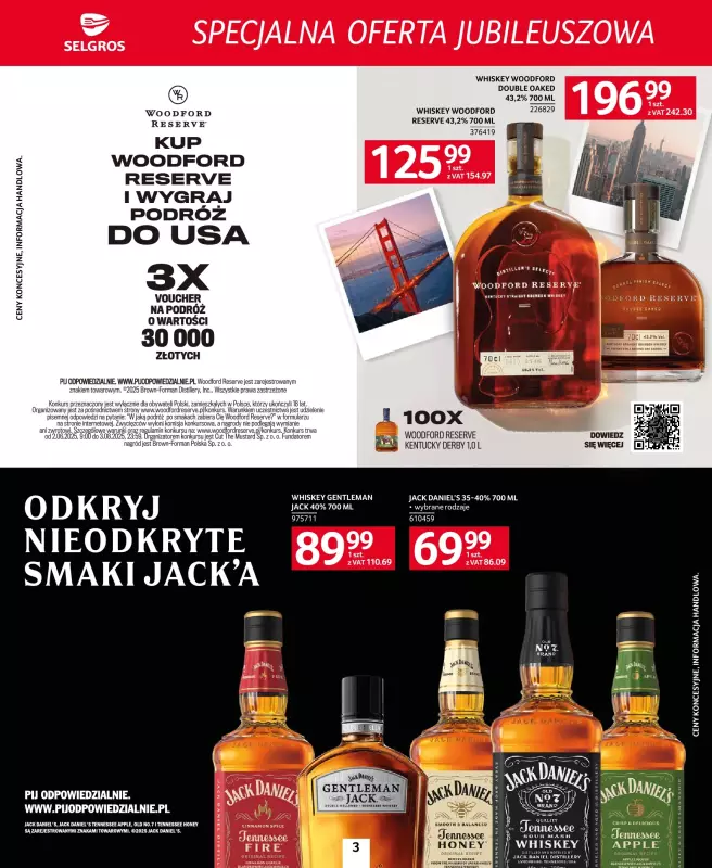 Selgros - gazetka promocyjna Specjalna oferta jubileuszowa od środy 18.06 do środy 02.07 - strona 3