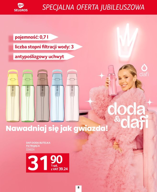 Selgros - gazetka promocyjna Specjalna oferta jubileuszowa od środy 18.06 do środy 02.07 - strona 8