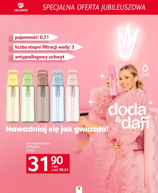 Selgros - gazetka promocyjna Specjalna oferta jubileuszowa od środy 18.06 do środy 02.07 - strona 8