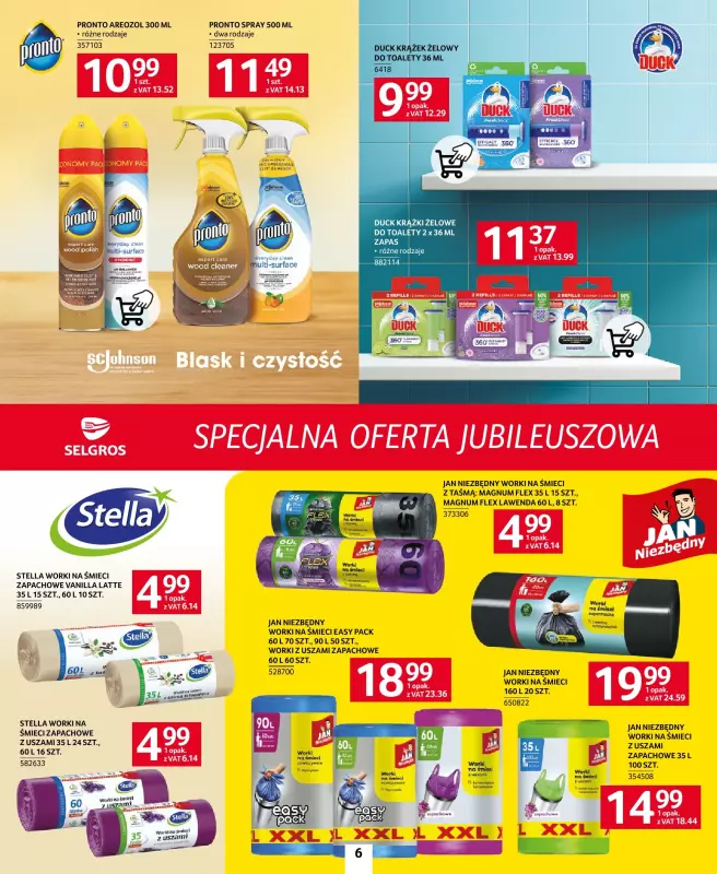 Selgros - gazetka promocyjna Specjalna oferta jubileuszowa od środy 18.06 do środy 02.07 - strona 6