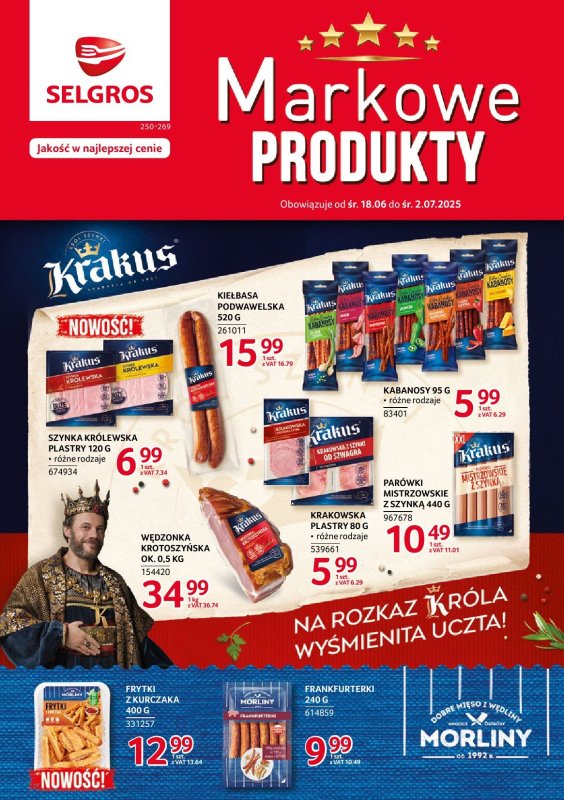 Selgros - gazetka promocyjna Katalog Markowe Produkty od środy 18.06 do środy 02.07