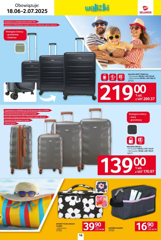 Selgros - gazetka promocyjna Katalog Urlop od środy 18.06 do środy 02.07 - strona 16
