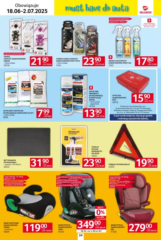 Selgros - gazetka promocyjna Katalog Urlop od środy 18.06 do środy 02.07 - strona 24