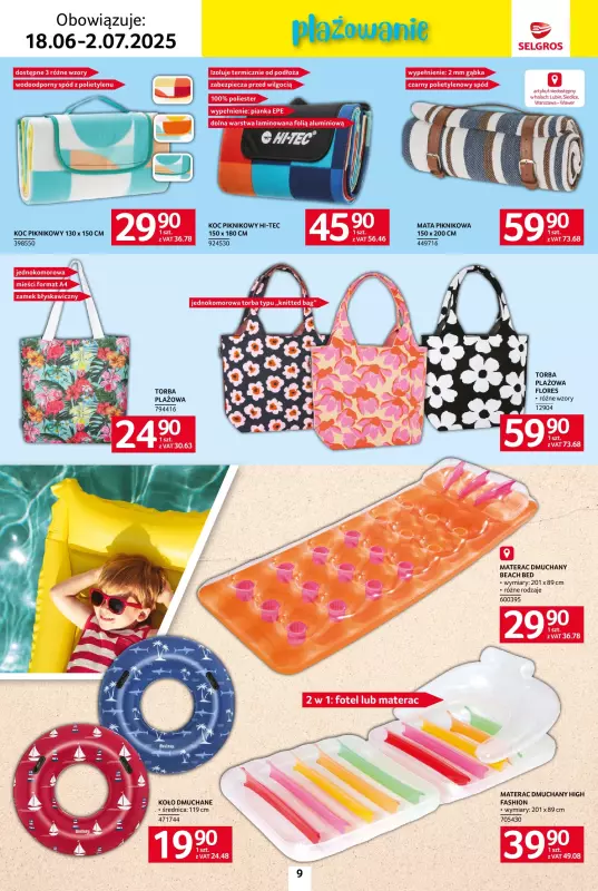 Selgros - gazetka promocyjna Katalog Urlop od środy 18.06 do środy 02.07 - strona 9