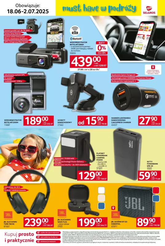 Selgros - gazetka promocyjna Katalog Urlop od środy 18.06 do środy 02.07 - strona 22