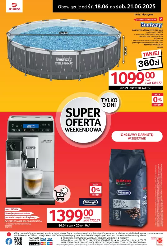 Selgros - gazetka promocyjna Super oferta na 3 dni od środy 18.06 do soboty 21.06 - strona 2