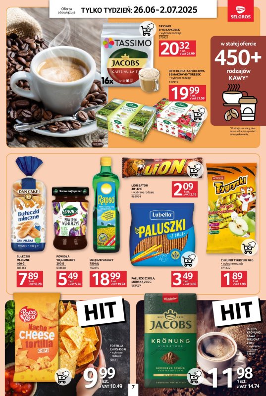 Selgros - gazetka promocyjna Jeszcze więcej super promocji! od czwartku 26.06 do środy 02.07 - strona 7
