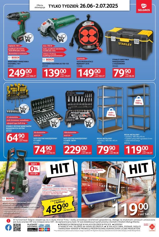 Selgros - gazetka promocyjna Jeszcze więcej super promocji! od czwartku 26.06 do środy 02.07 - strona 10