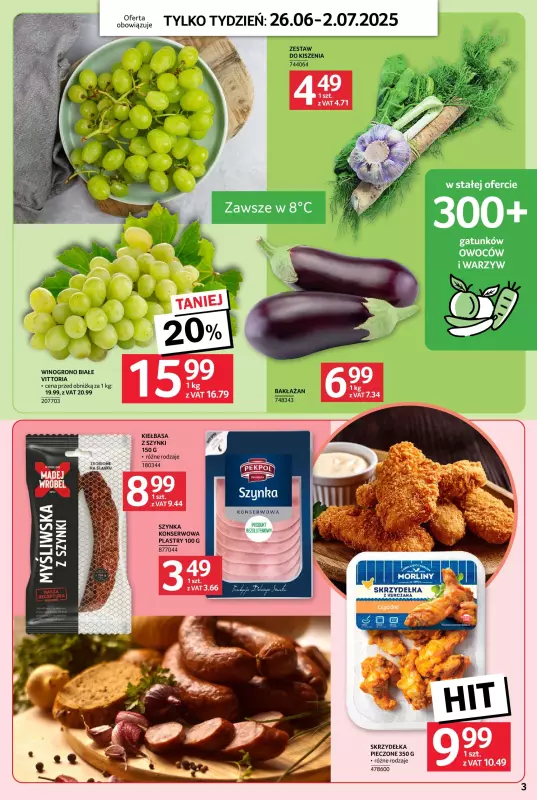 Selgros - gazetka promocyjna Jeszcze więcej super promocji! od czwartku 26.06 do środy 02.07 - strona 3