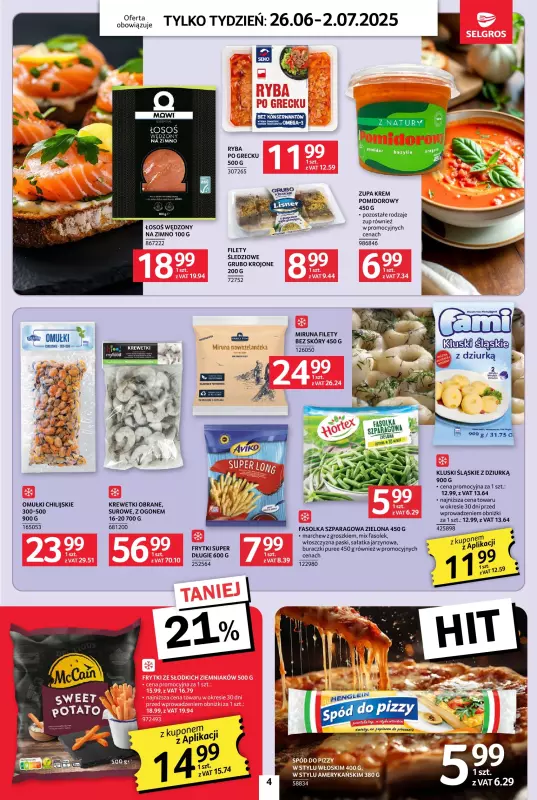 Selgros - gazetka promocyjna Jeszcze więcej super promocji! od czwartku 26.06 do środy 02.07 - strona 4