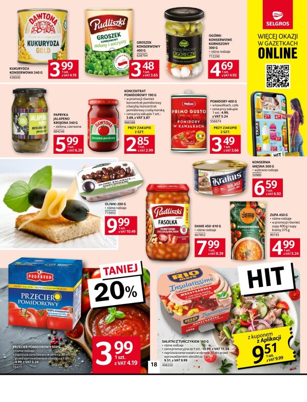 Selgros - gazetka promocyjna Oferta spożywcza od czwartku 03.07 do środy 16.07 - strona 18