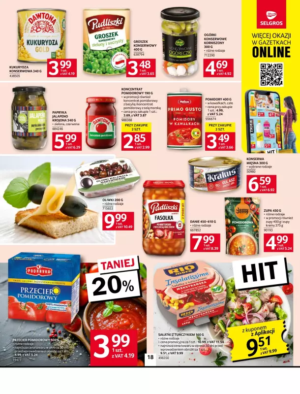 Selgros - gazetka promocyjna Oferta spożywcza od czwartku 03.07 do środy 16.07 - strona 18